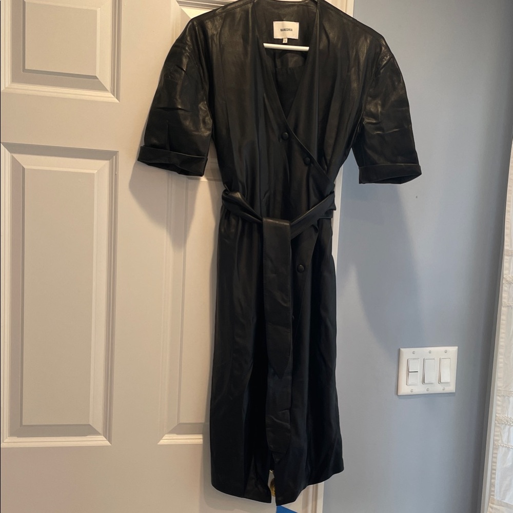 Nanushka Black Long Sleeve Dress